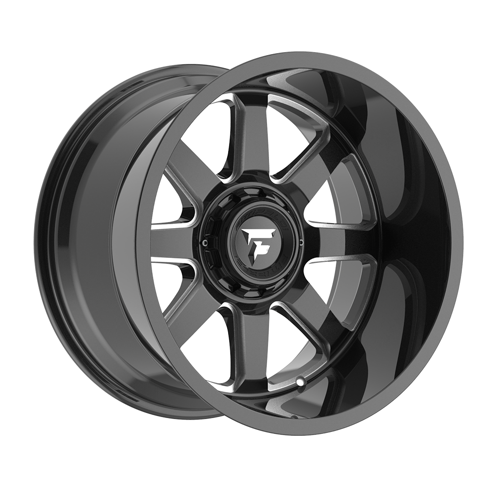 Fittipaldi FA16 Custom Wheel Gloss Black Milled