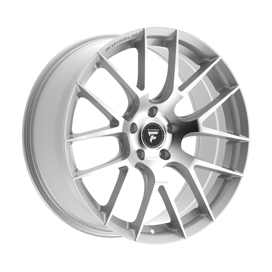 Fittipaldi FS360 Custom Wheel Brushed Silver
