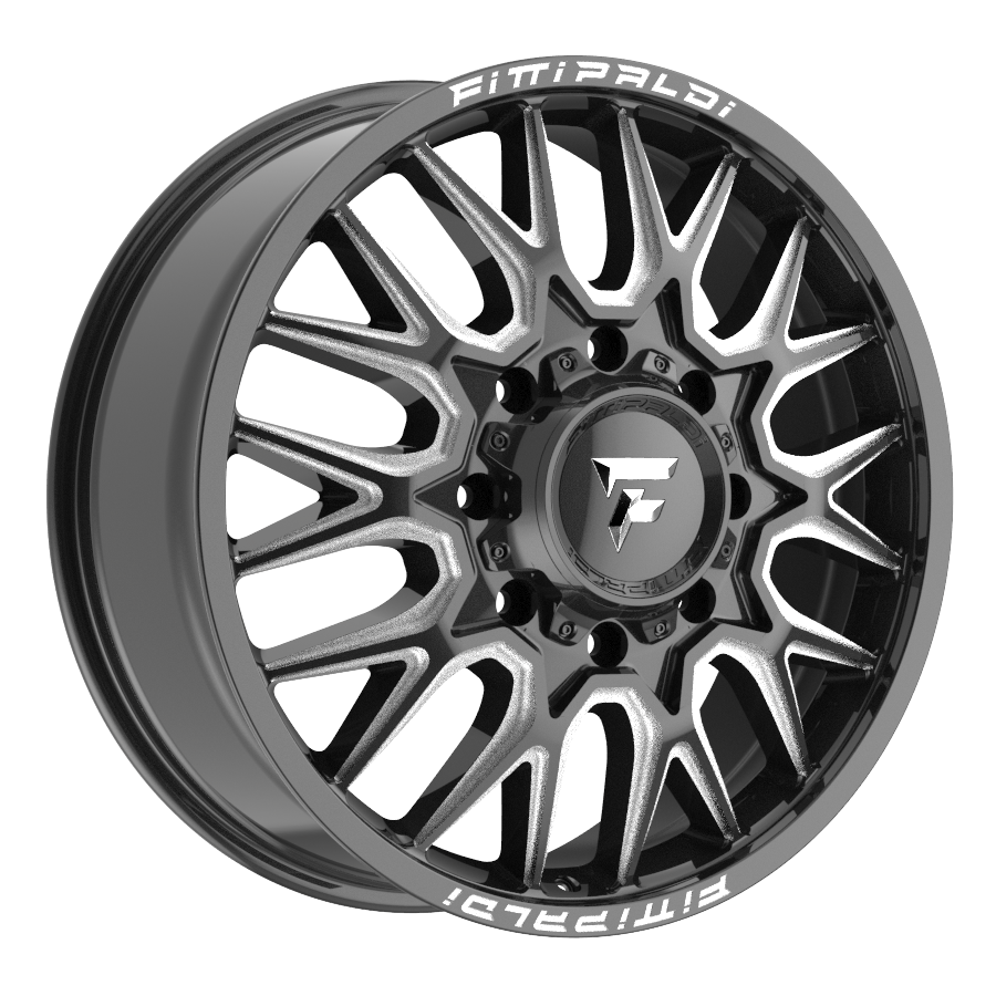 Fittipaldi FD650 Custom Wheel Gloss Black Milled
