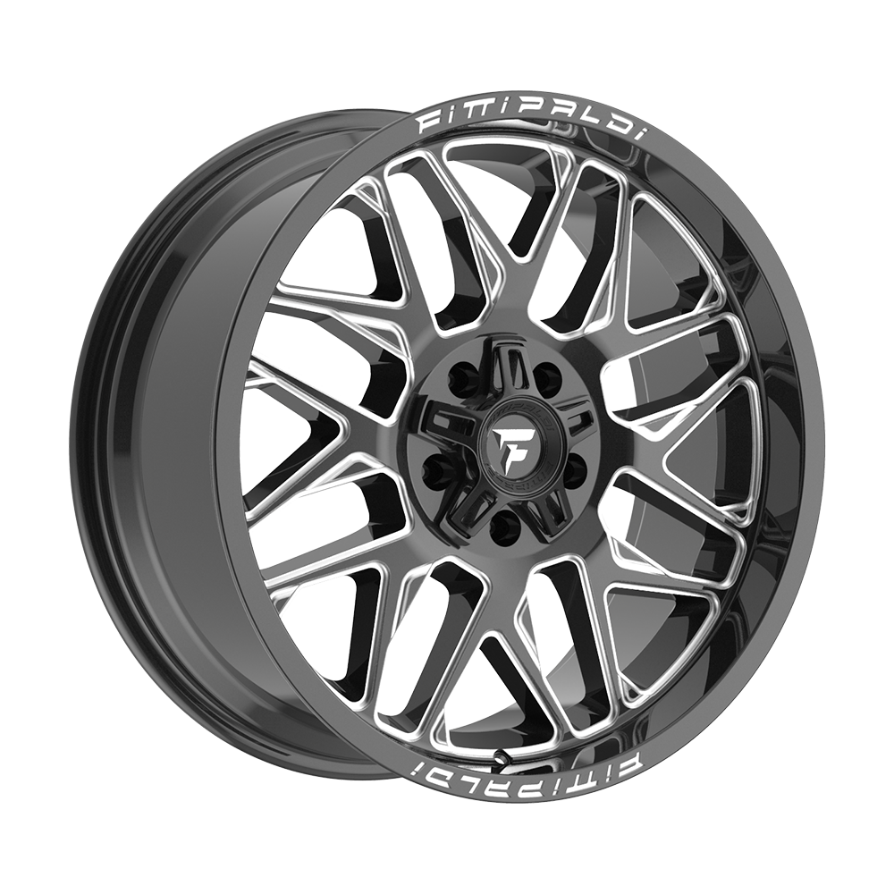 Fittipaldi FA19 Custom Wheel Gloss Black Milled