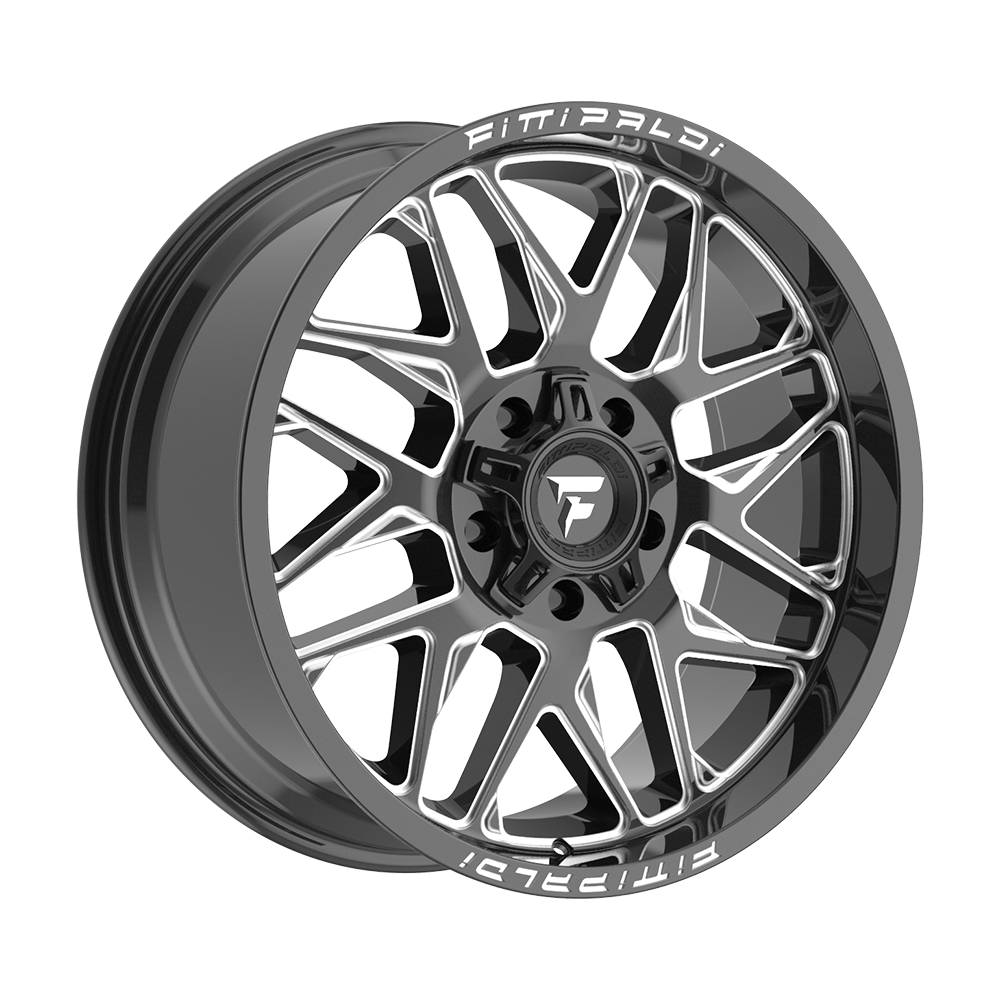 Fittipaldi FA19 Custom Wheel Gloss Black Milled