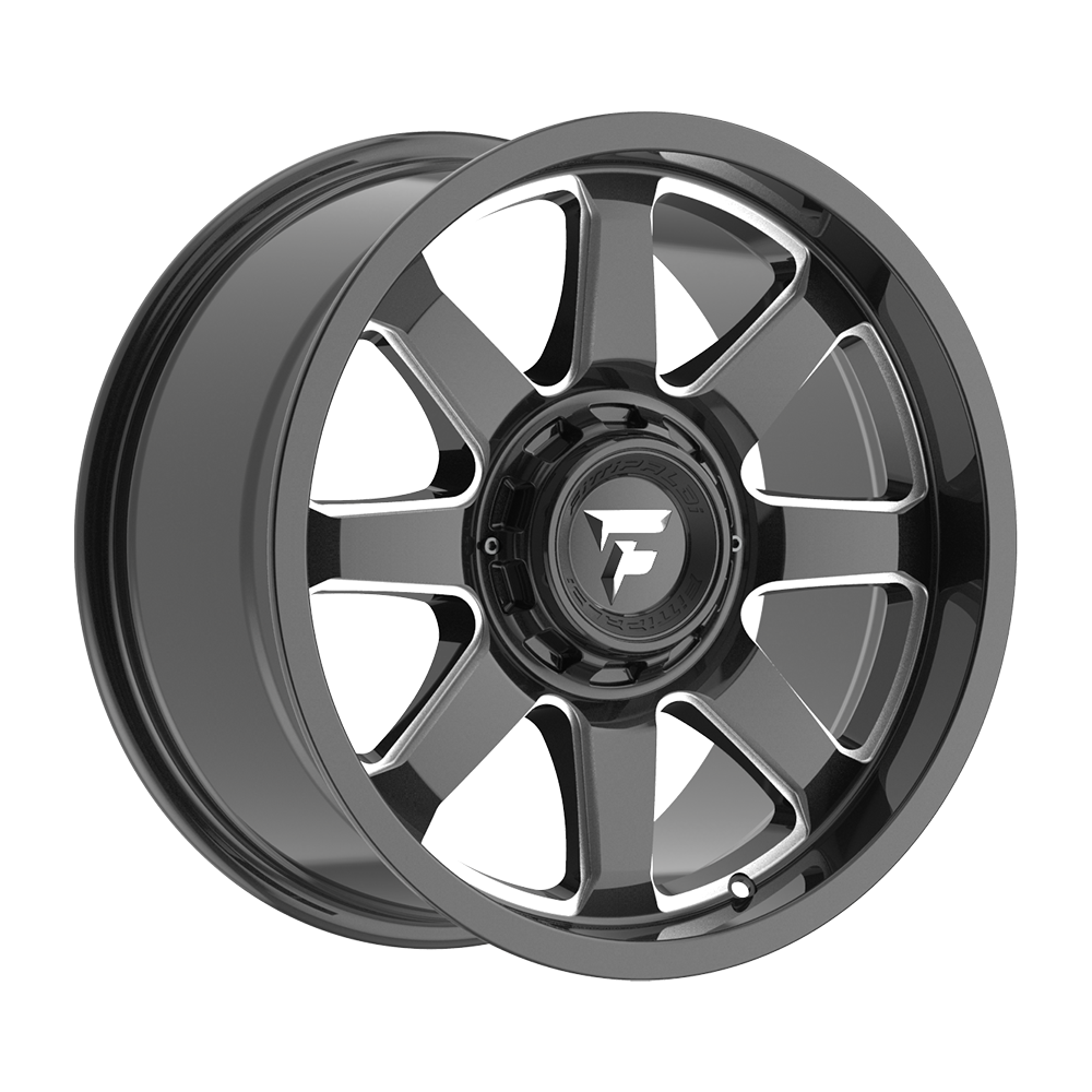 Fittipaldi FA16 Custom Wheel Gloss Black Milled
