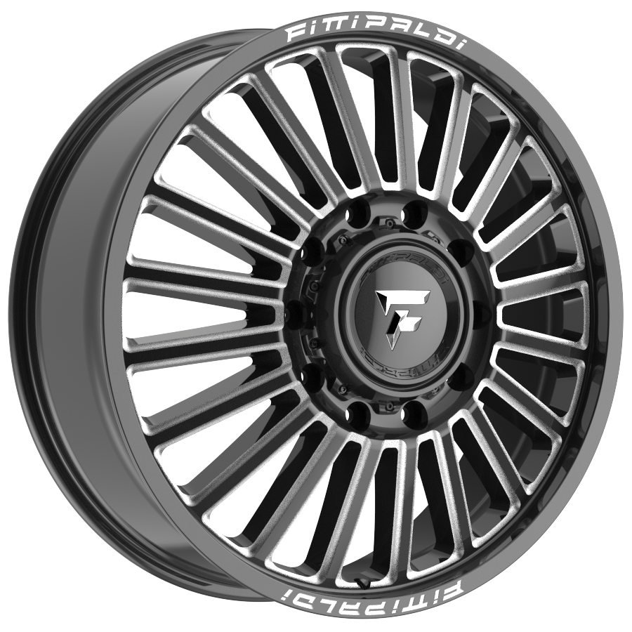 Fittipaldi FD651 Custom Wheel Gloss Black Milled