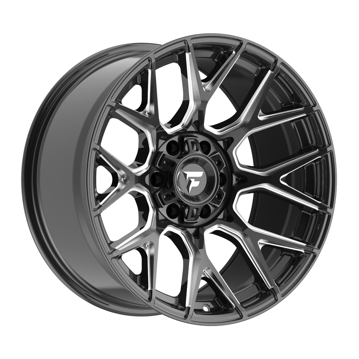 Fittipaldi FA27 Custom Wheel Gloss Black Milled