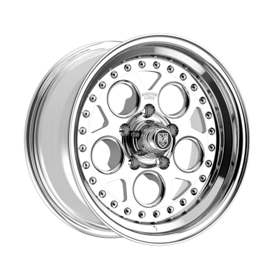Center Line Rev 2.0 Custom Wheel Polished Center with Polished Step Lip
