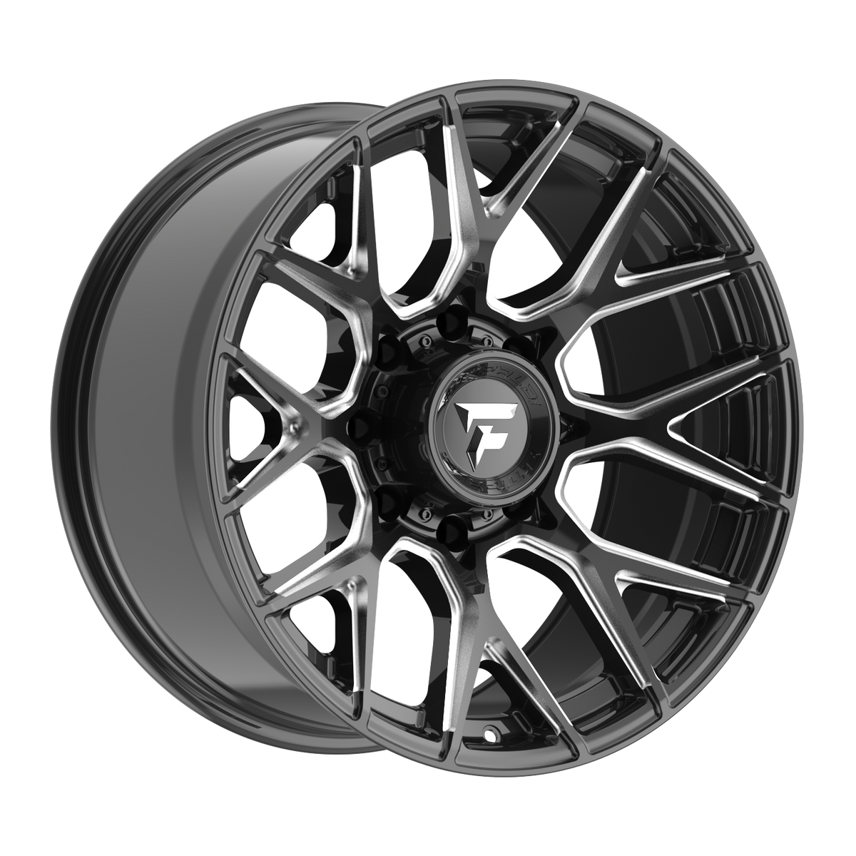 Fittipaldi FA27 Custom Wheel Gloss Black Milled