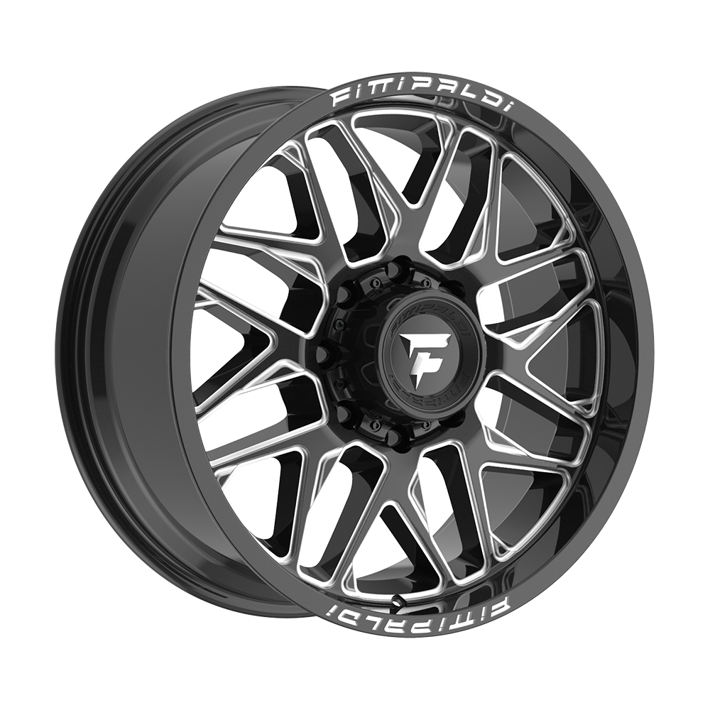 Fittipaldi FA19 Custom Wheel Gloss Black Milled