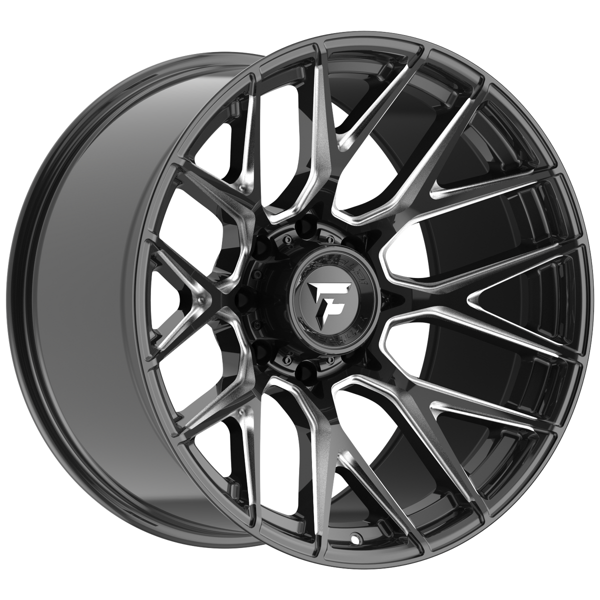 Fittipaldi FA27 Custom Wheel Gloss Black Milled
