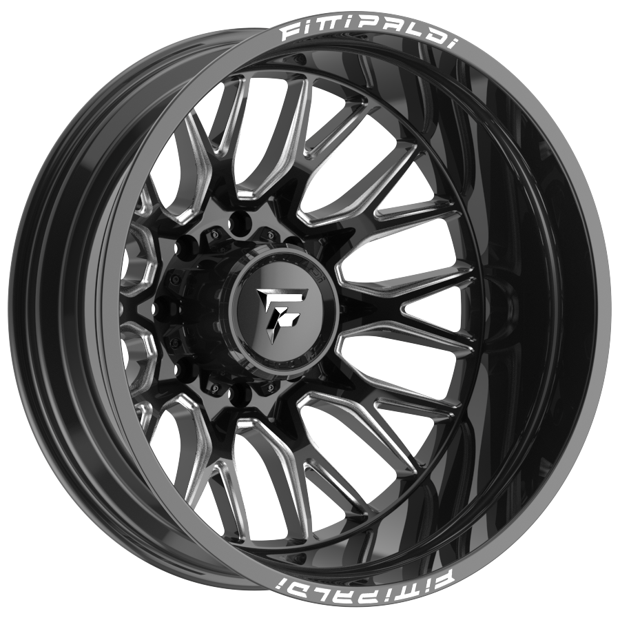 Fittipaldi FD650 Custom Wheel Gloss Black Milled