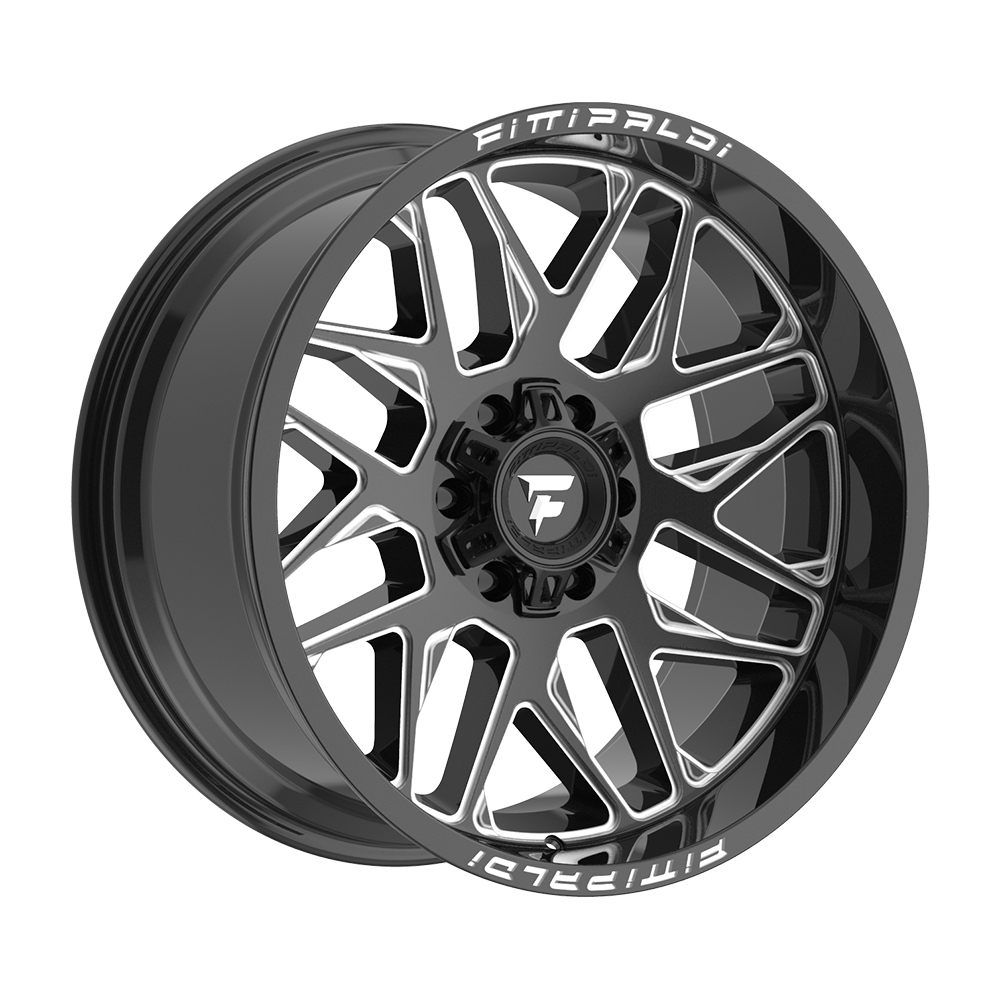 Fittipaldi FA19 Custom Wheel Gloss Black Milled