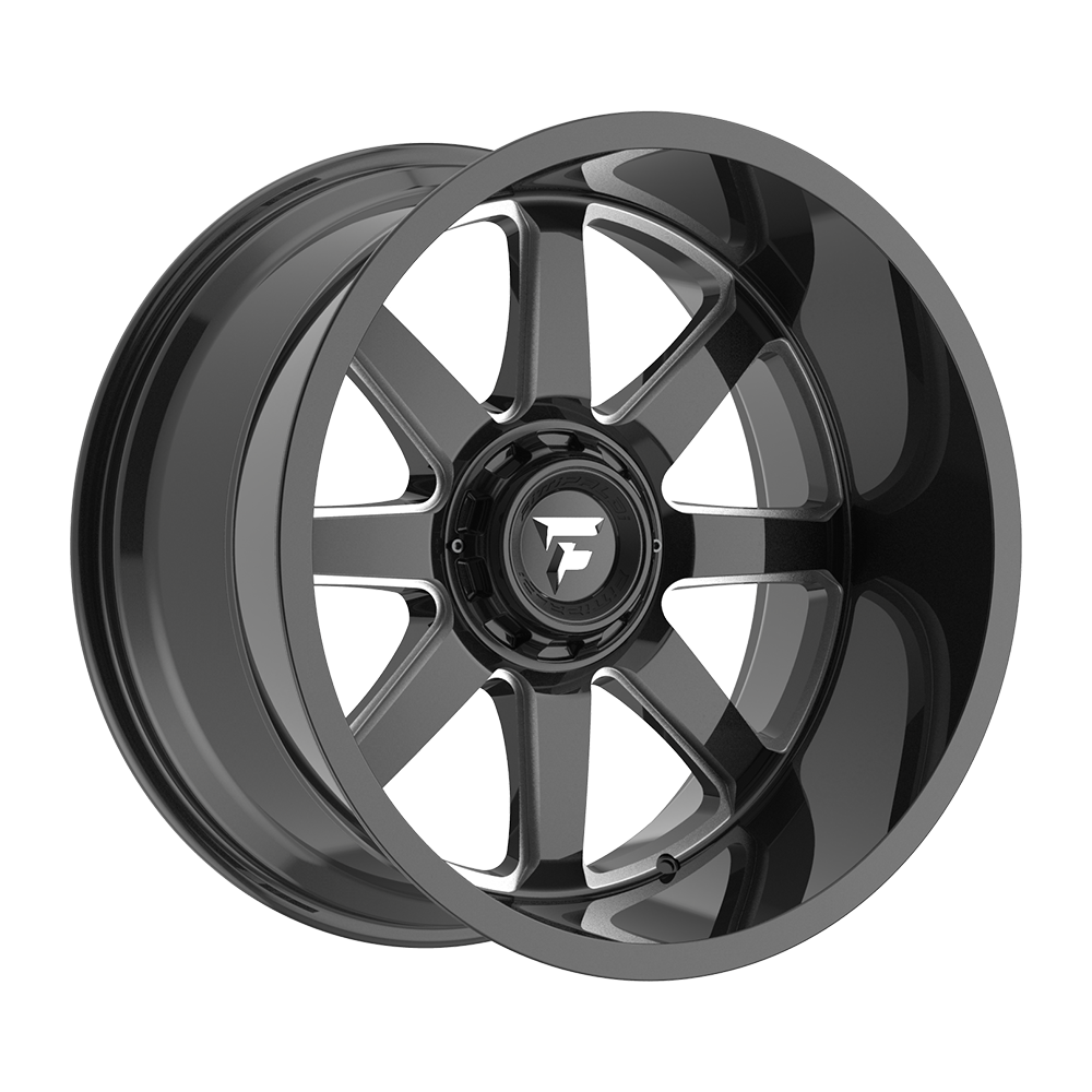 Fittipaldi FA16 Custom Wheel Gloss Black Milled