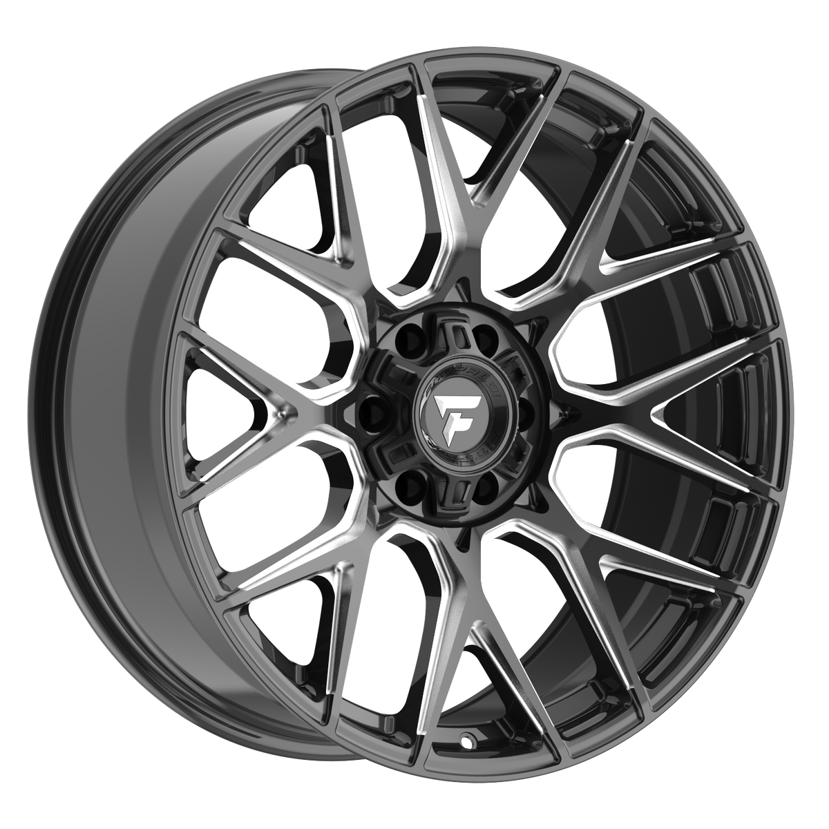 Fittipaldi FA27 Custom Wheel Gloss Black Milled