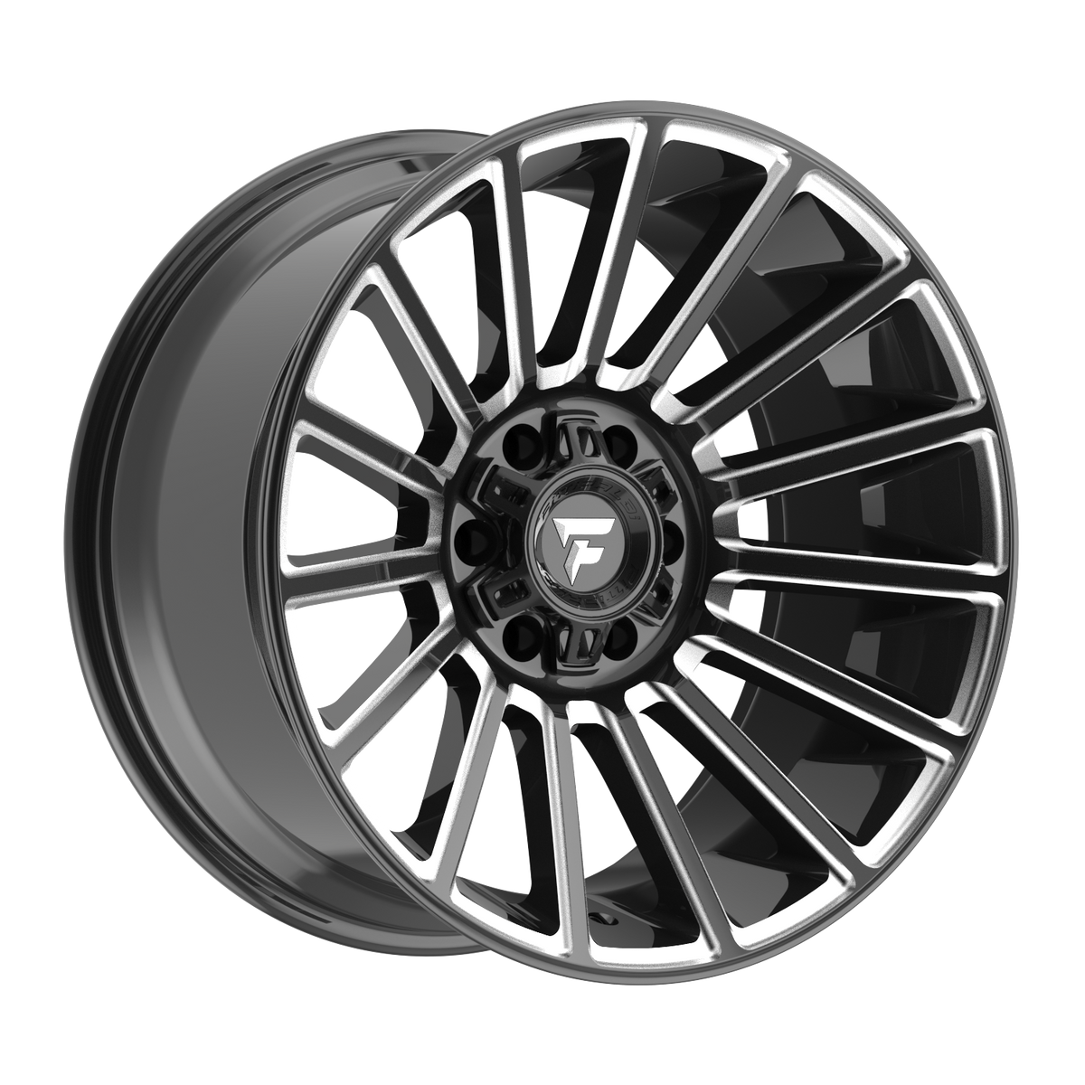 Fittipaldi FA28 Custom Wheel Gloss Black Milled