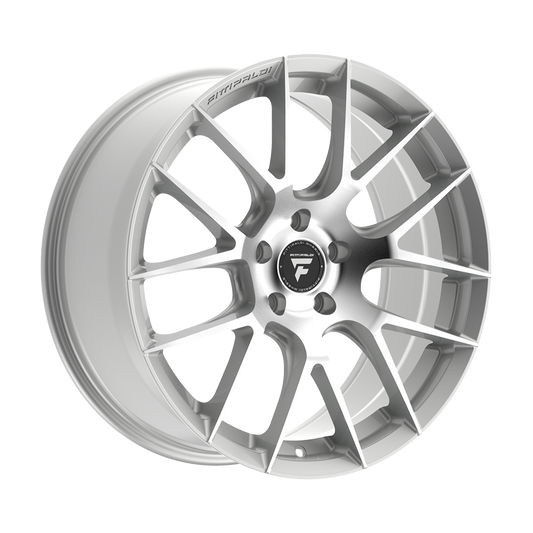 Fittipaldi FS360 Custom Wheel Brushed Silver