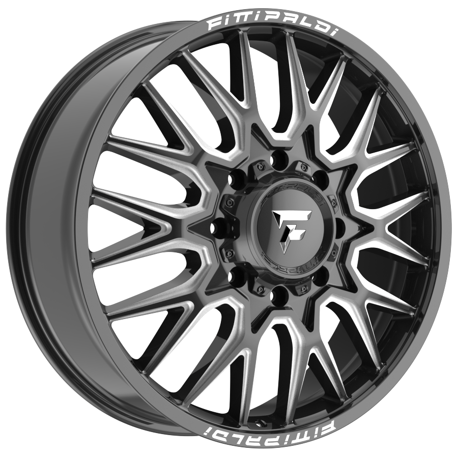Fittipaldi FD650 Custom Wheel Gloss Black Milled