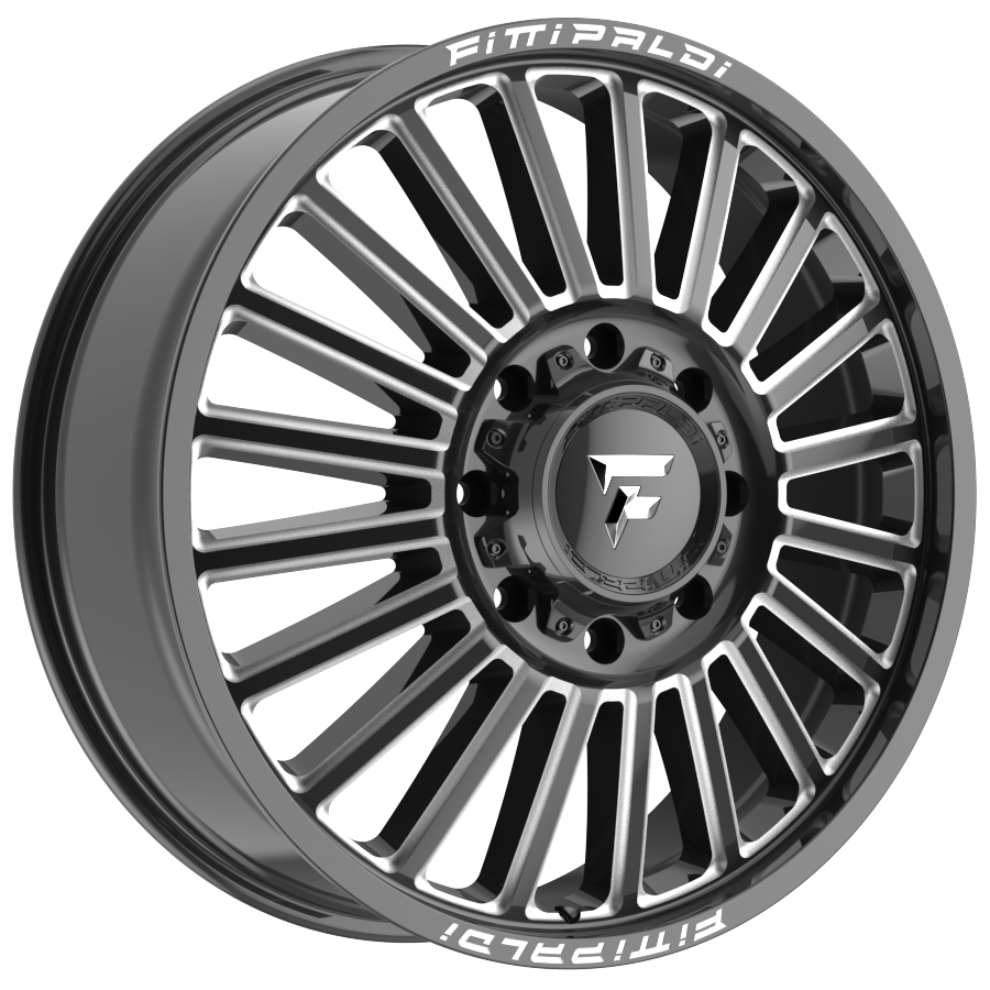 Fittipaldi FD651 Custom Wheel Gloss Black Milled