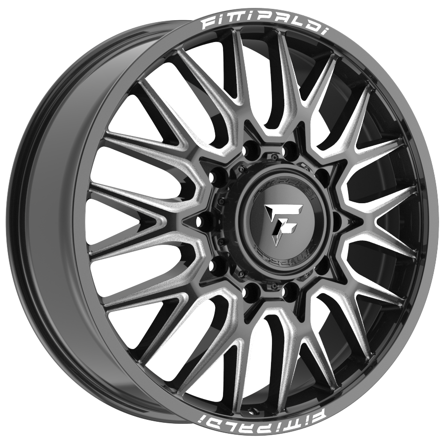 Fittipaldi FD650 Custom Wheel Gloss Black Milled