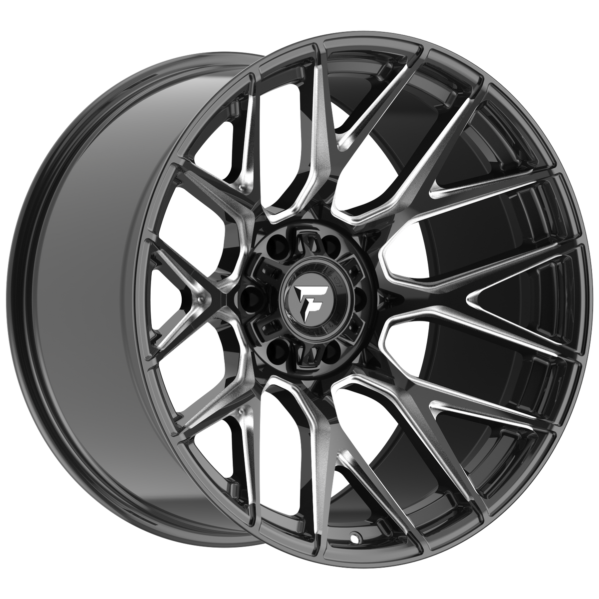 Fittipaldi FA27 Custom Wheel Gloss Black Milled