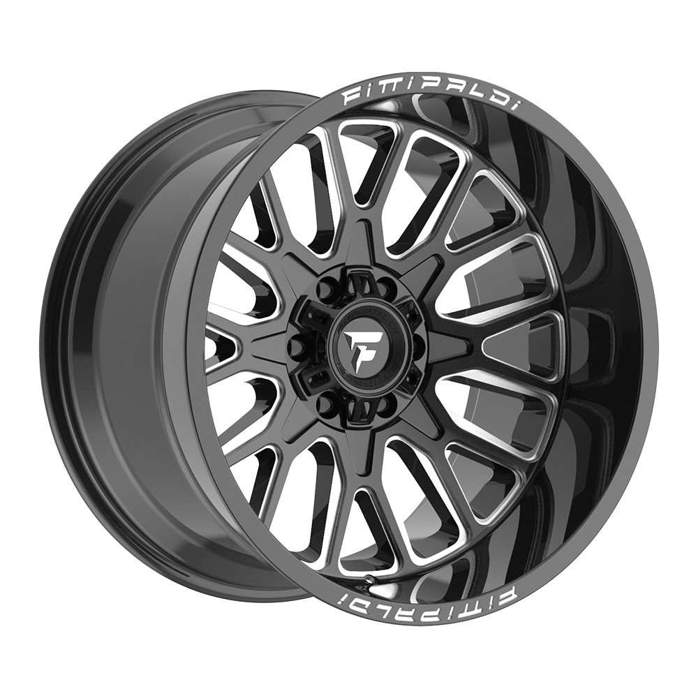 Fittipaldi FA18 Custom Wheel Gloss Black Milled