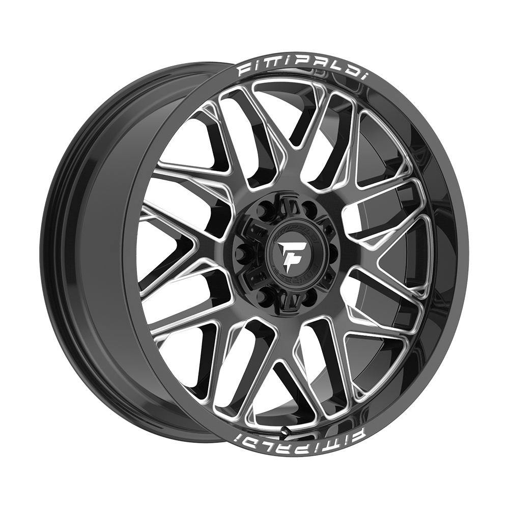 Fittipaldi FA19 Custom Wheel Gloss Black Milled