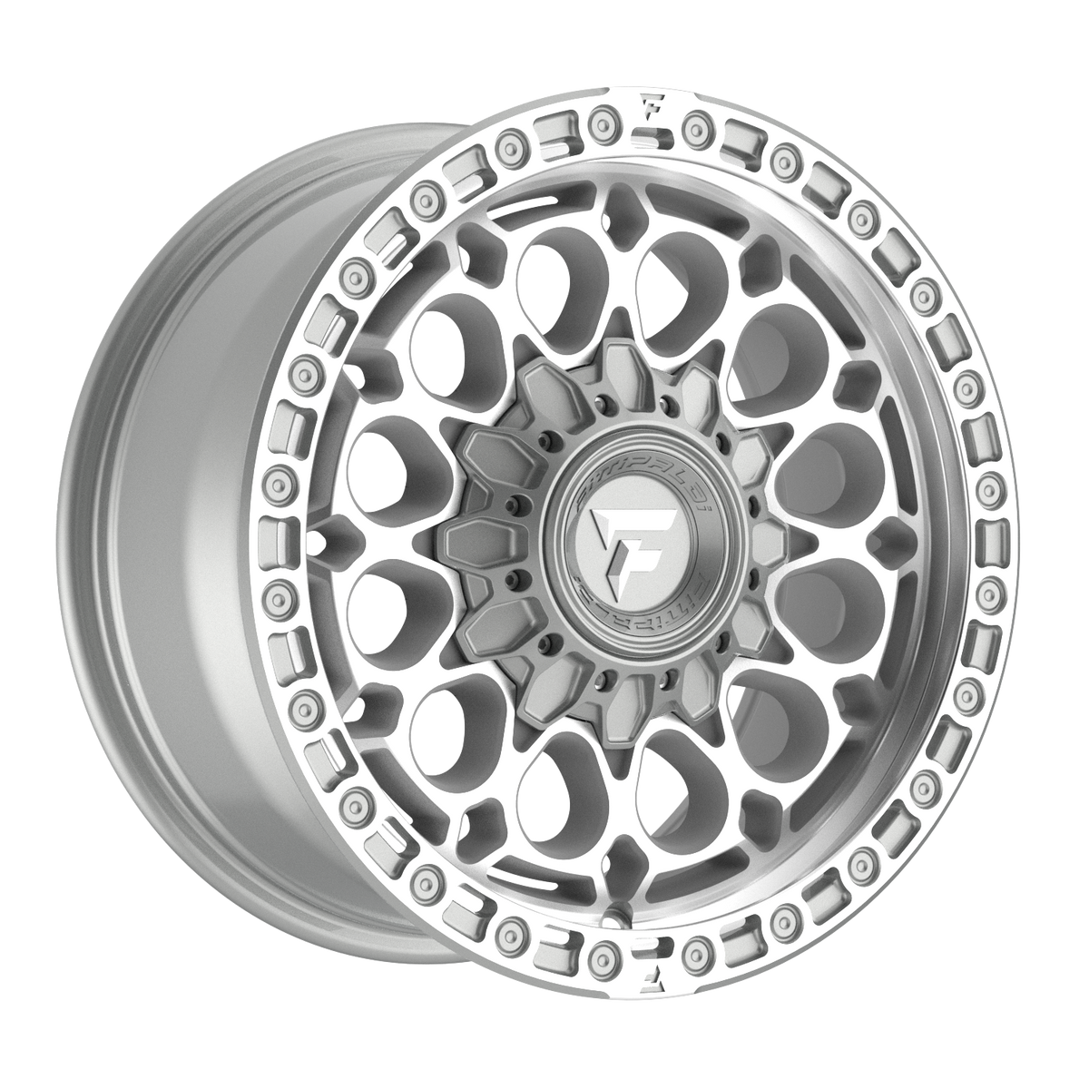 Fittipaldi FX201 Custom Wheel Machined Silver Machined Lip