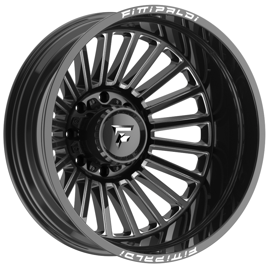 Fittipaldi FD651 Custom Wheel Gloss Black Milled