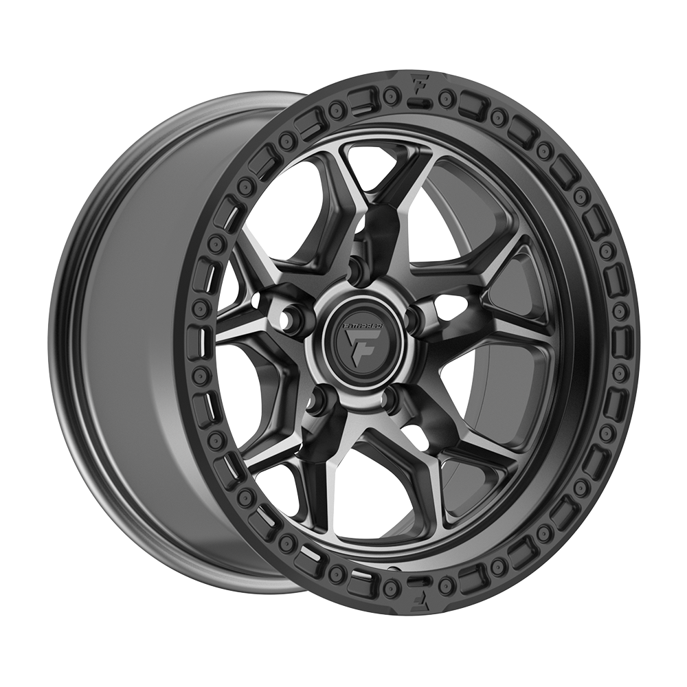 Fittipaldi FT112 Custom Wheel Satin Anthracite with Satin Black Lip