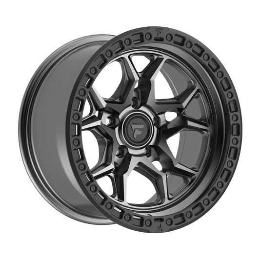 Fittipaldi FT112 Custom Wheel Satin Anthracite with Satin Black Lip