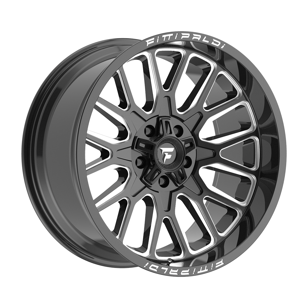 Fittipaldi FA18 Custom Wheel Gloss Black Milled