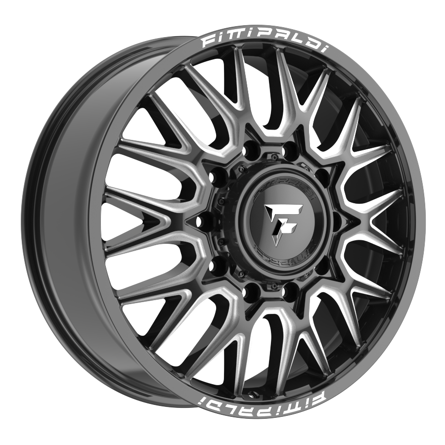 Fittipaldi FD650 Custom Wheel Gloss Black Milled