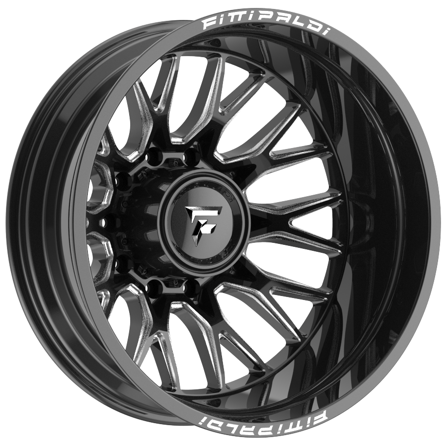 Fittipaldi FD650 Custom Wheel Gloss Black Milled