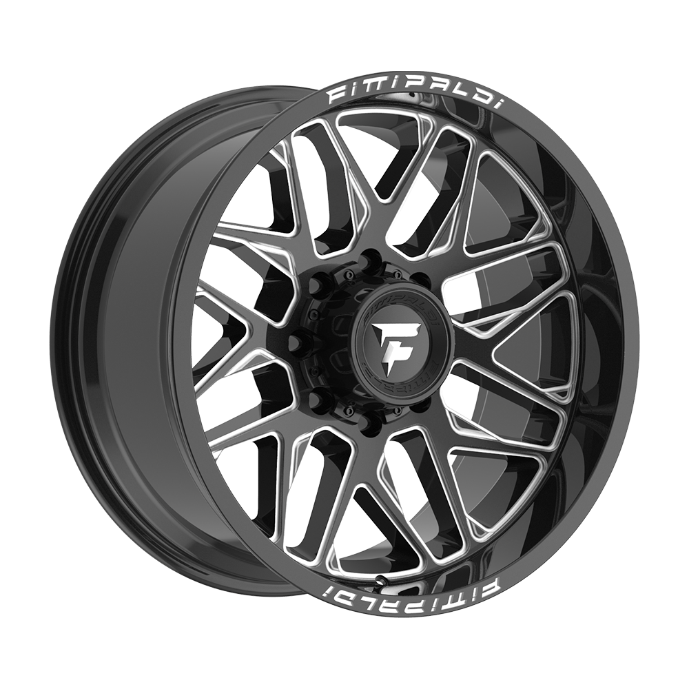 Fittipaldi FA19 Custom Wheel Gloss Black Milled