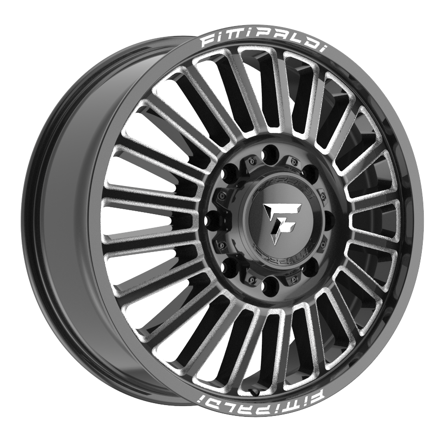 Fittipaldi FD651 Custom Wheel Gloss Black Milled