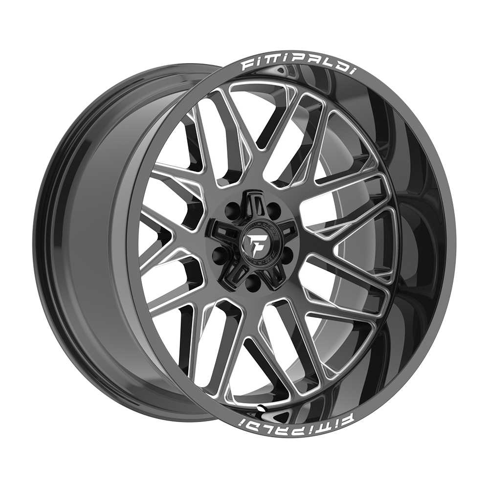 Fittipaldi FA19 Custom Wheel Gloss Black Milled