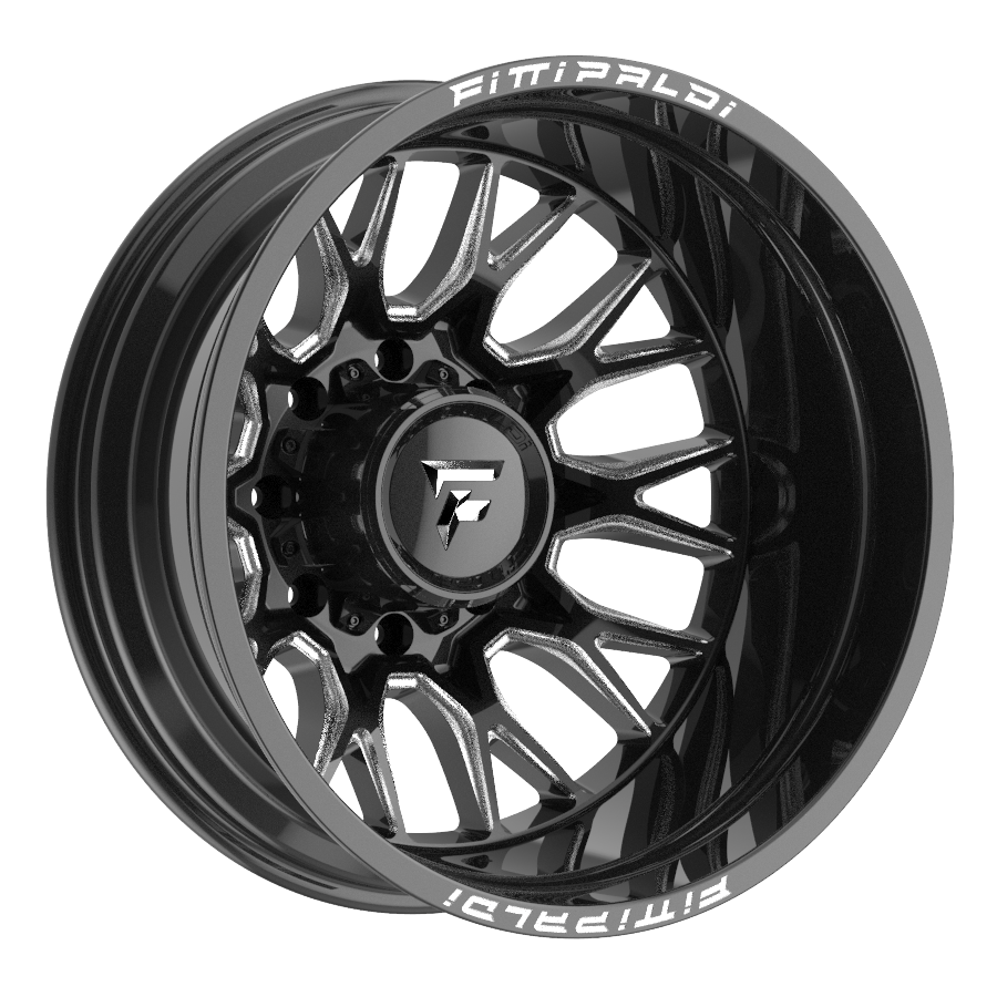 Fittipaldi FD650 Custom Wheel Gloss Black Milled