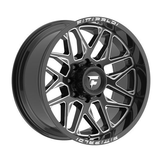 Fittipaldi FA19 Custom Wheel Gloss Black Milled