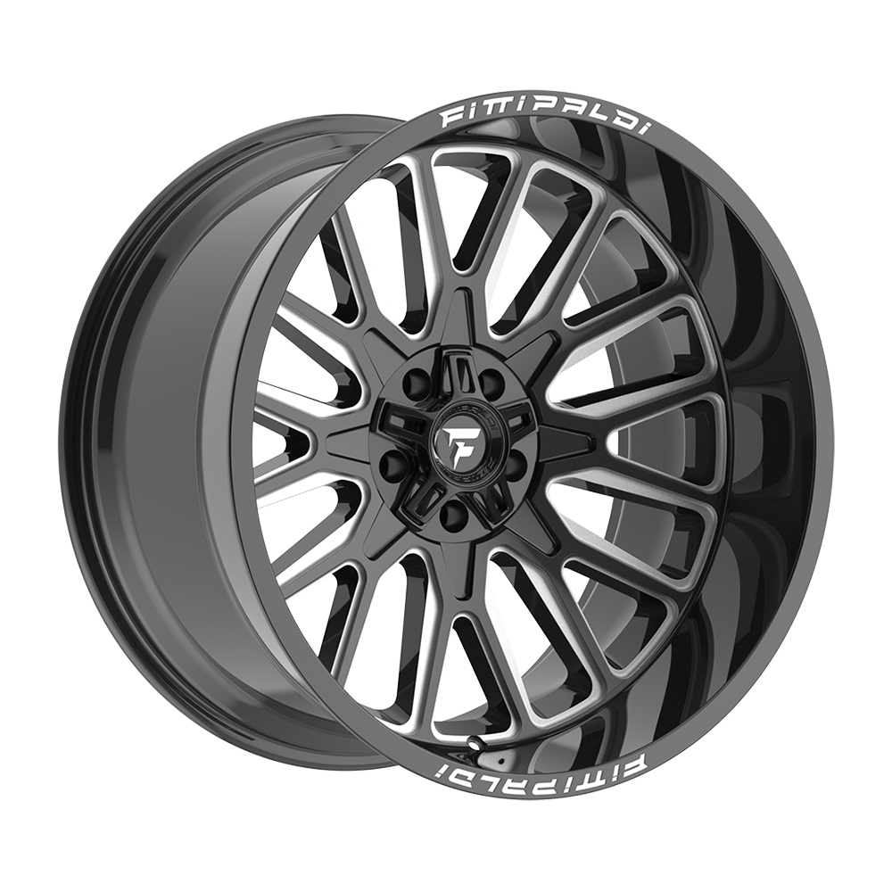 Fittipaldi FA18 Custom Wheel Gloss Black Milled