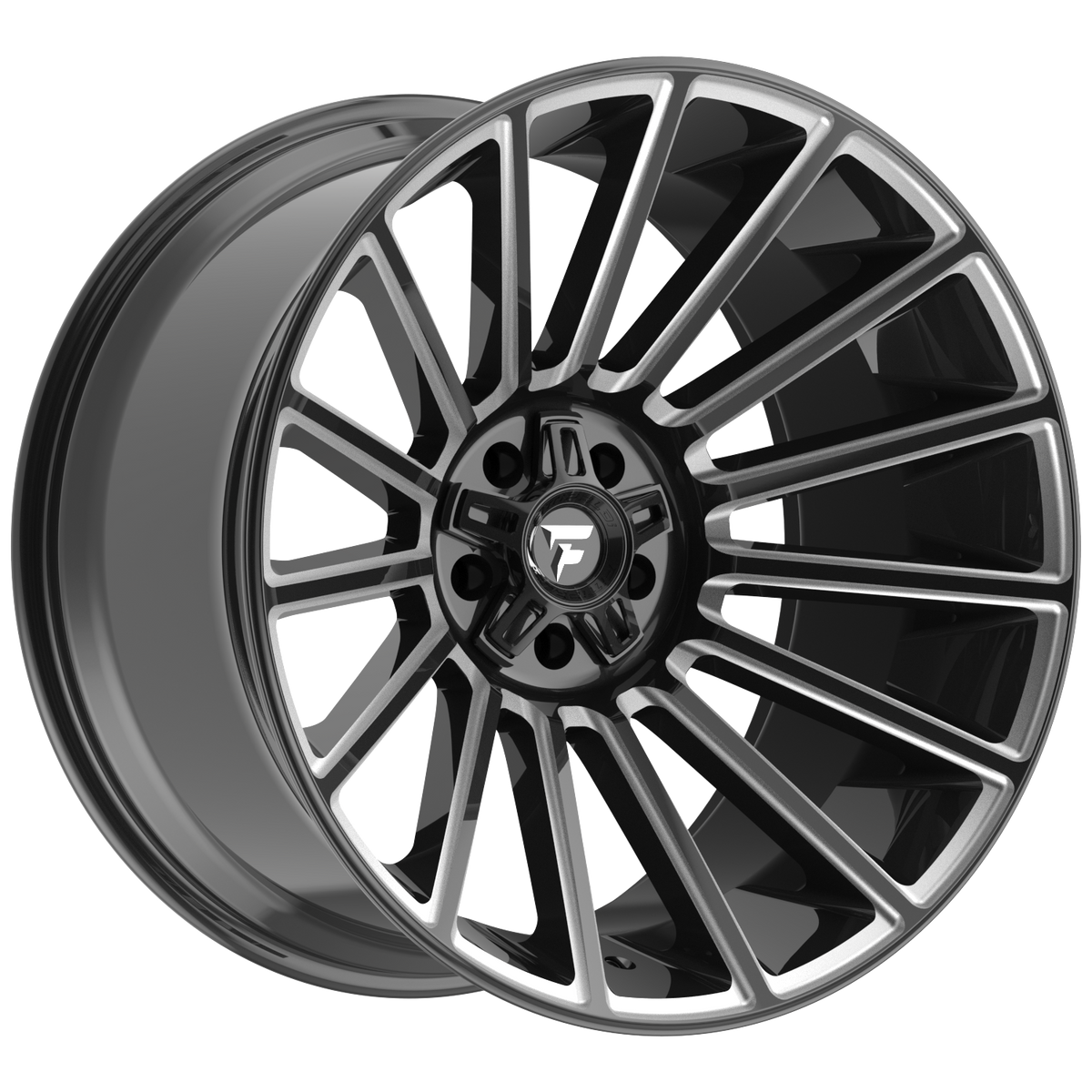 Fittipaldi FA28 Custom Wheel Gloss Black Milled