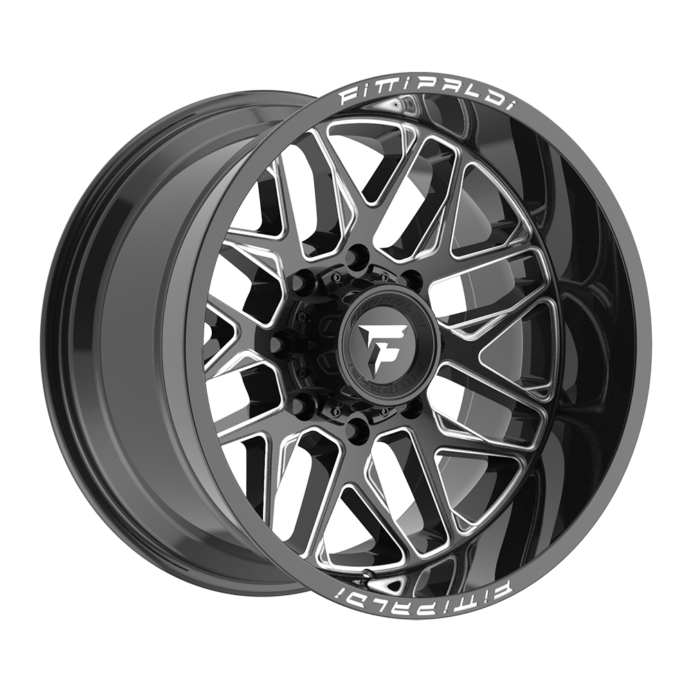 Fittipaldi FA19 Custom Wheel Gloss Black Milled