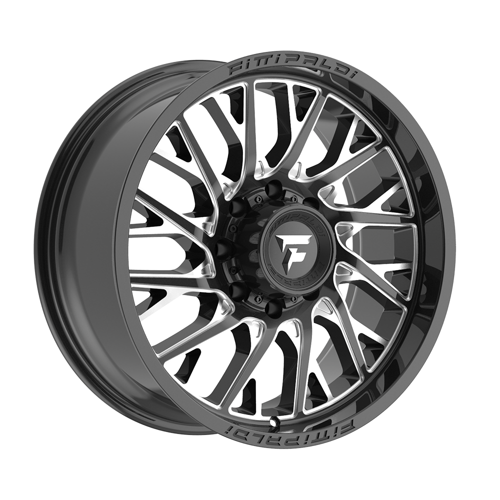 Fittipaldi FA08 Custom Wheel Gloss Black Milled