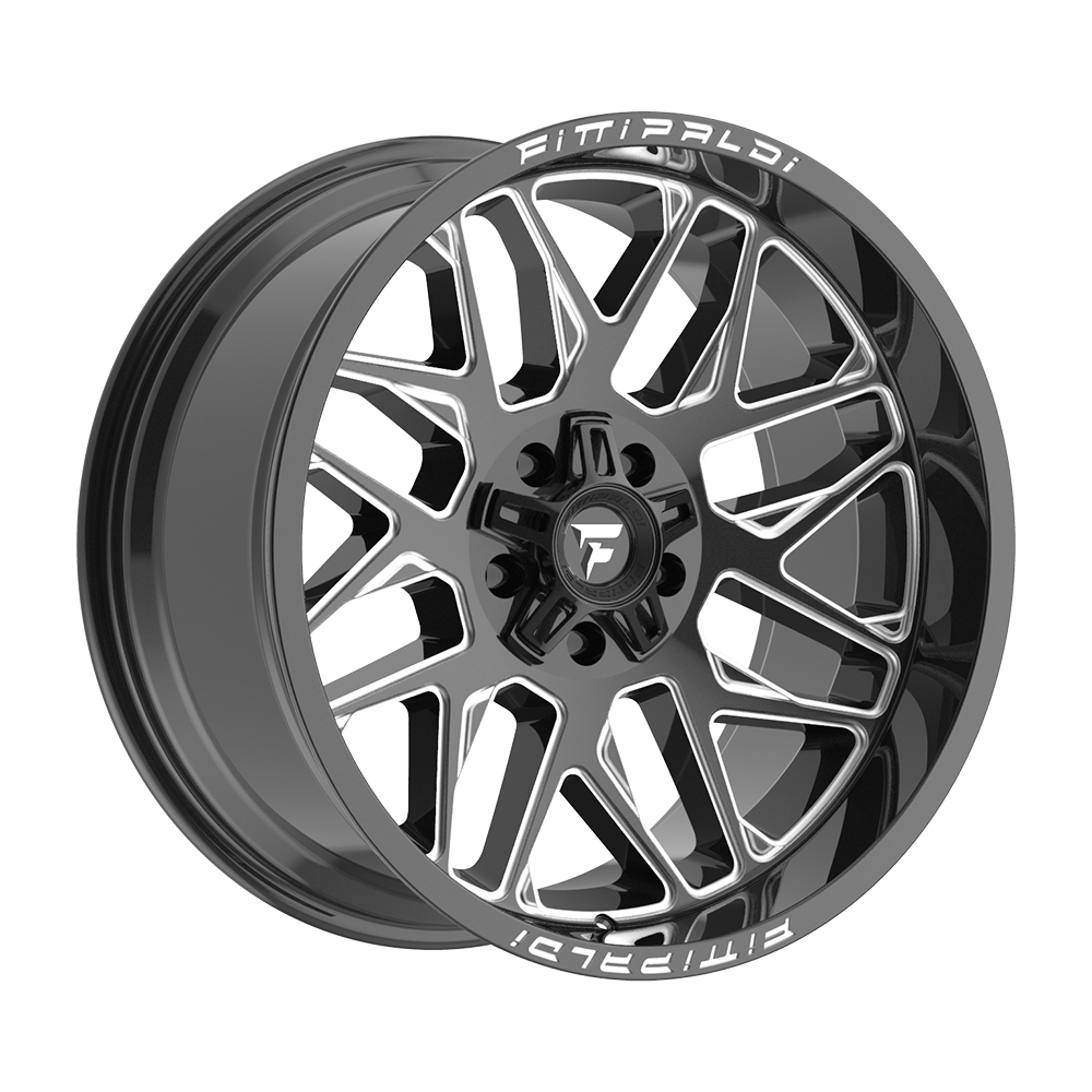 Fittipaldi FA19 Custom Wheel Gloss Black Milled
