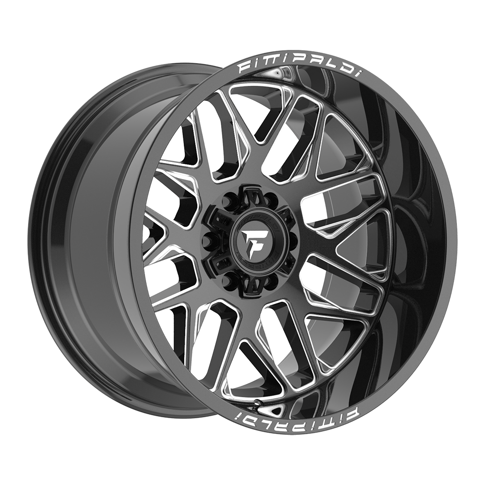 Fittipaldi FA19 Custom Wheel Gloss Black Milled