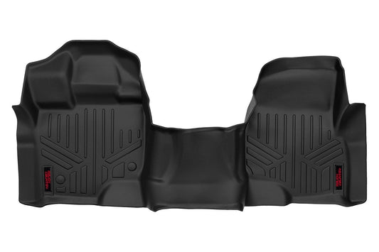 Rough Country Floor Mats | Front | Over Hump | Ford F-150 (15-25)/F-150 Lightning (22-25)/Raptor (17-20)