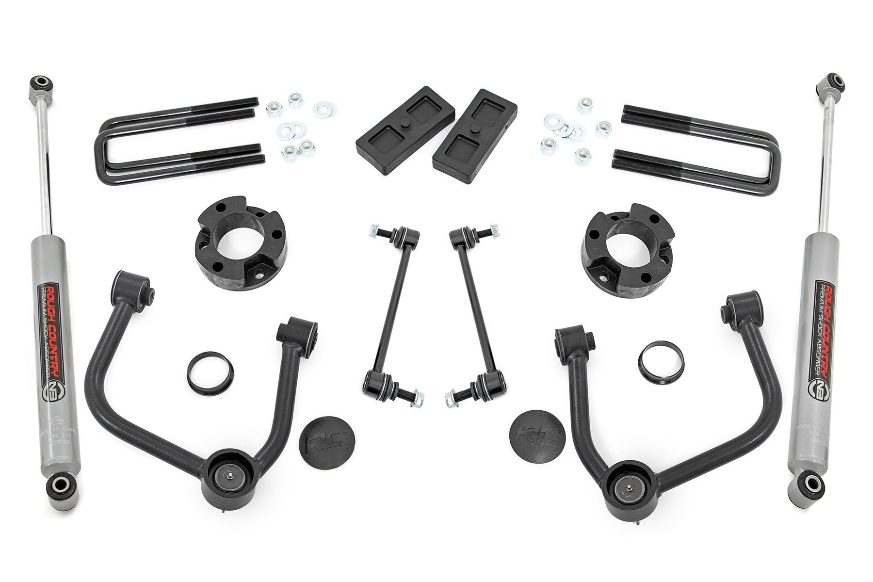 Rough Country 3.5 Inch Lift Kit | Ford Ranger 4WD (2024-2025)