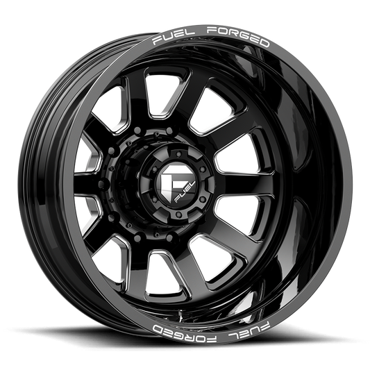 Fuel Mono DE09 FF09D MATTE BLACK MILLED