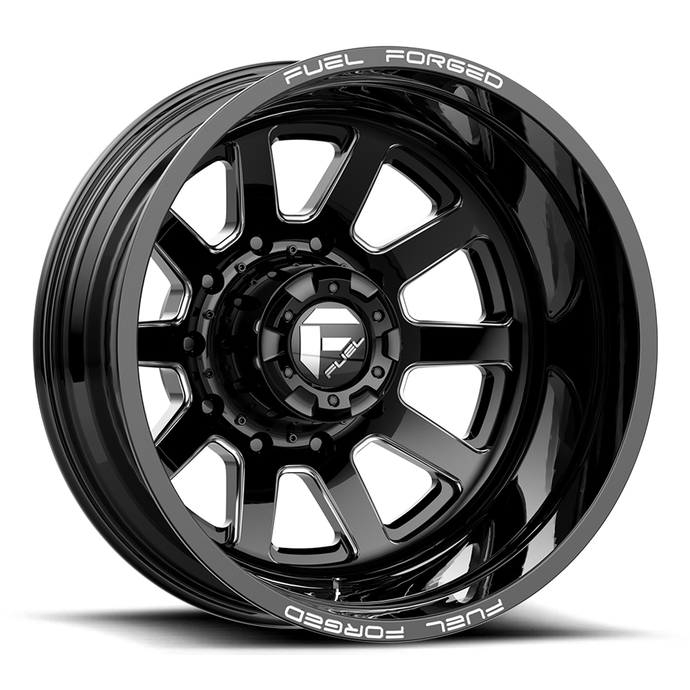 Fuel Mono DE09 FF09D MATTE BLACK MILLED