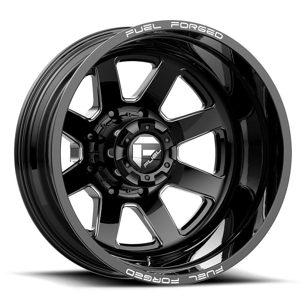 Fuel Mono DE09 FF09D MATTE BLACK MILLED