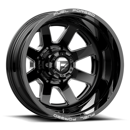 Fuel Mono DE09 FF09D MATTE BLACK MILLED