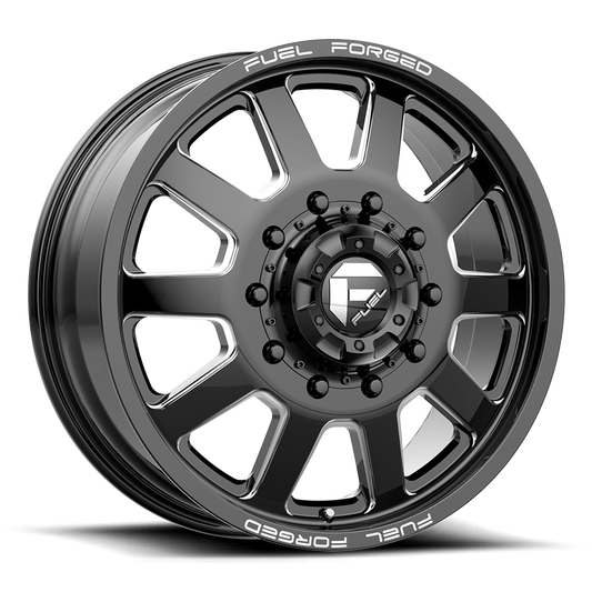 Fuel Mono DE09 FF09D MATTE BLACK MILLED