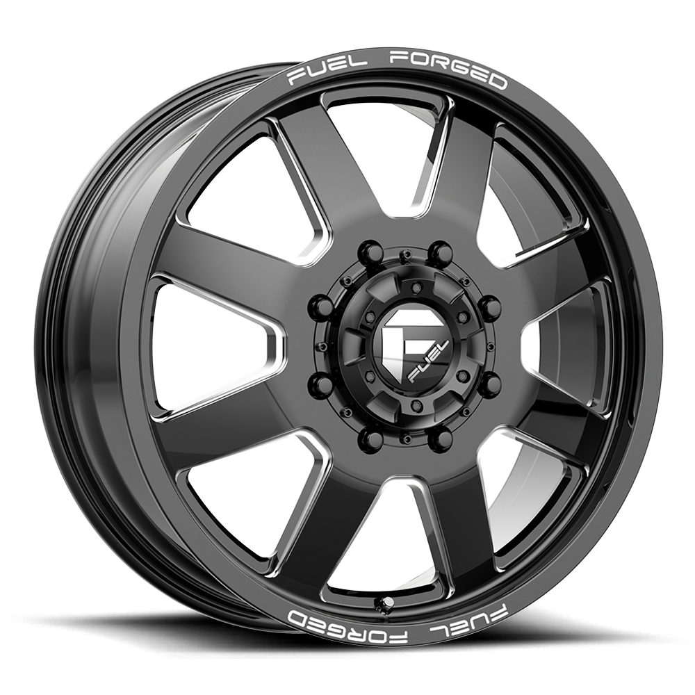 Fuel Mono DE09 FF09D MATTE BLACK MILLED